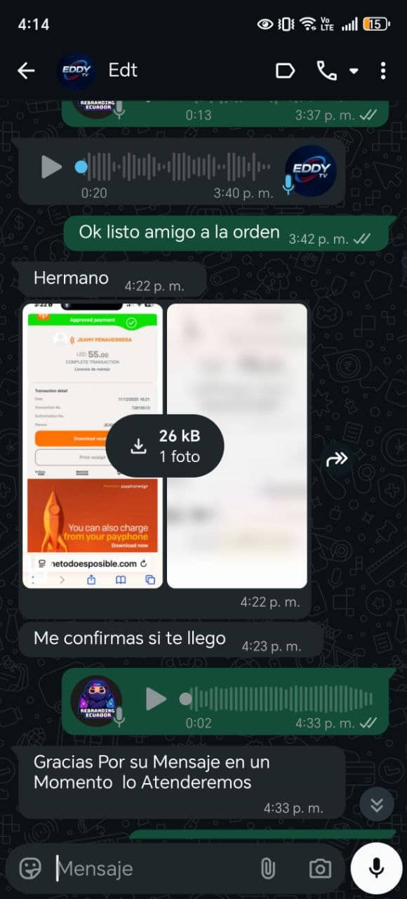 Testimonio