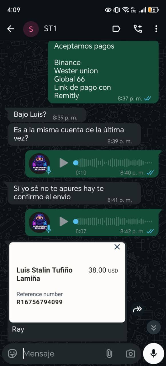 Testimonio