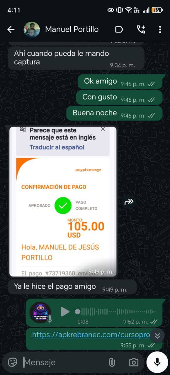 Testimonio